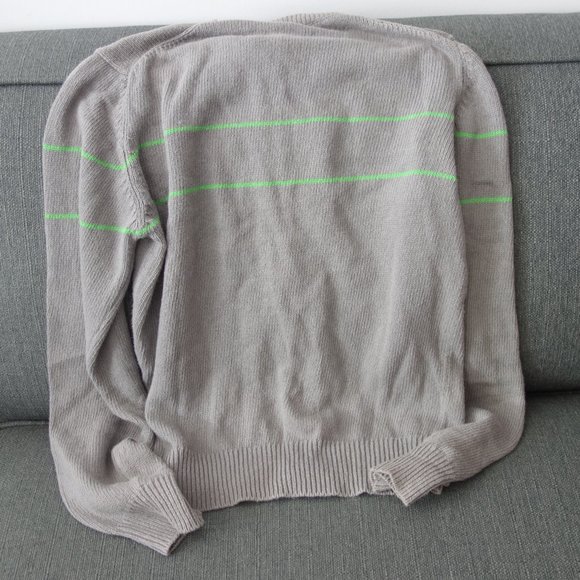 Diesel Official Dieseland Great Testdriver O.R.T. Zip Up Grey Sweater Size L - Picture 15 of 16